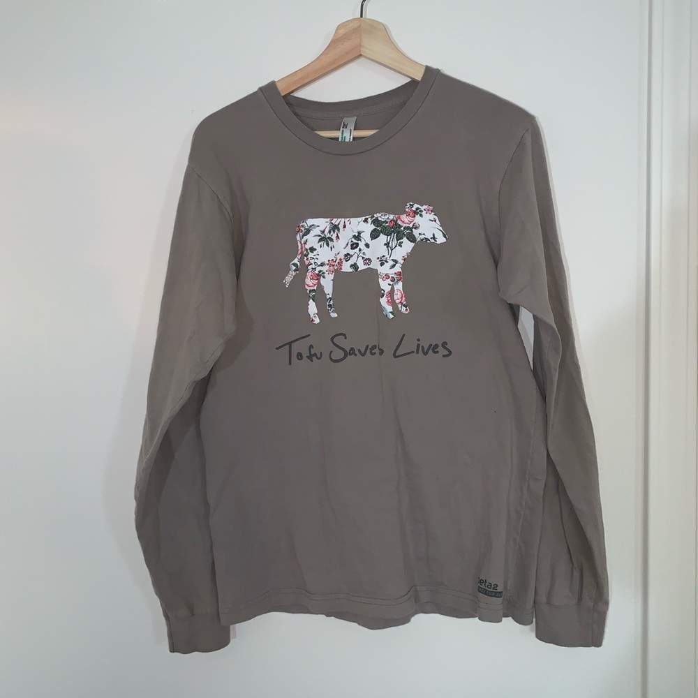 Tofu Saves Lives Longsleeve